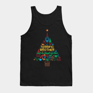 Terrific Brother - Xmas Tree 2 - Christmas Tank Top